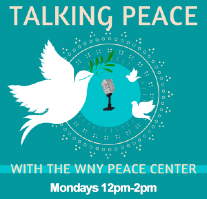 Talking peace podcast cover